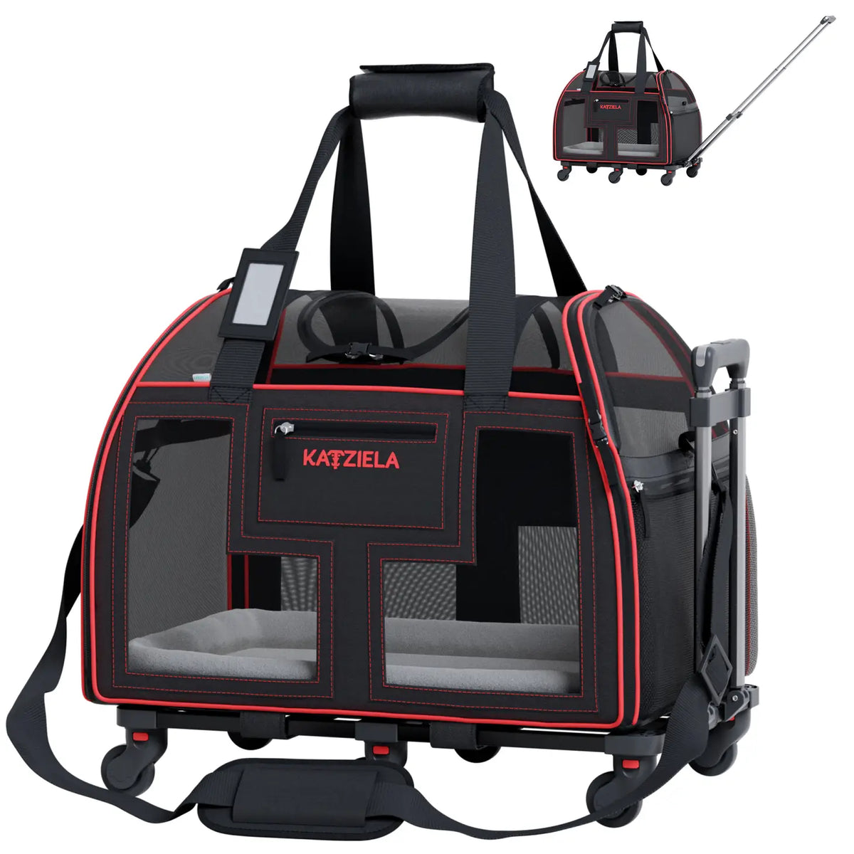 Transport-Tasche mit Rollen "Katziela" – Produktbild
