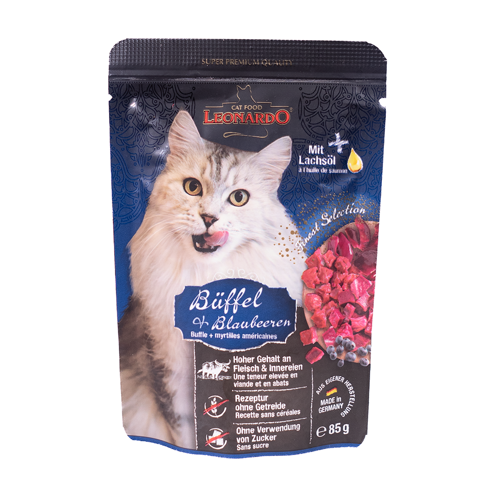 Leonardo Pouch Büffel & Blaubeeren – Produktbild