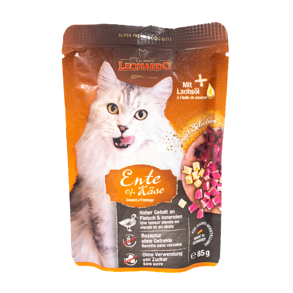Leonardo Pouch Ente & Käse – Produktbild