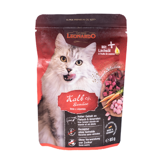 Leonardo Pouch Kalb & Gemüse – Produktbild