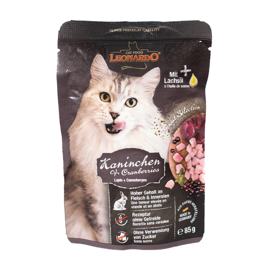 Leonardo Pouch Kaninchen & Cranberry – Produktbild
